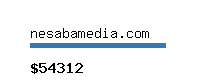 nesabamedia.com Website value calculator