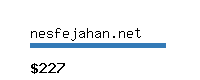 nesfejahan.net Website value calculator