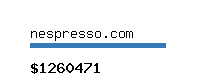 nespresso.com Website value calculator