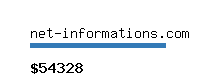 net-informations.com Website value calculator