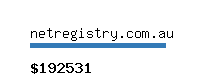 netregistry.com.au Website value calculator