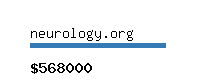 neurology.org Website value calculator