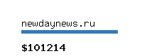 newdaynews.ru Website value calculator