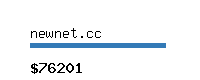 newnet.cc Website value calculator