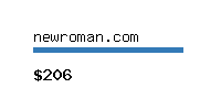 newroman.com Website value calculator