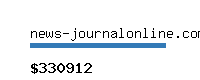news-journalonline.com Website value calculator