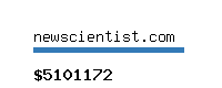 newscientist.com Website value calculator