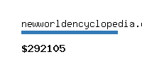 newworldencyclopedia.org Website value calculator