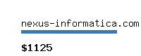 nexus-informatica.com Website value calculator