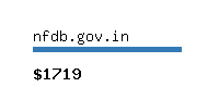nfdb.gov.in Website value calculator