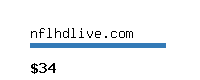 nflhdlive.com Website value calculator