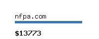 nfpa.com Website value calculator