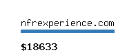 nfrexperience.com Website value calculator