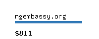 ngembassy.org Website value calculator