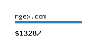 ngex.com Website value calculator