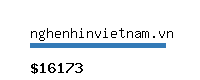 nghenhinvietnam.vn Website value calculator