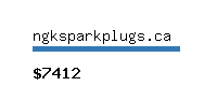 ngksparkplugs.ca Website value calculator