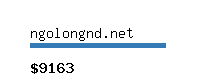 ngolongnd.net Website value calculator