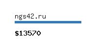 ngs42.ru Website value calculator