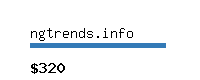 ngtrends.info Website value calculator