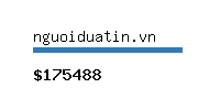 nguoiduatin.vn Website value calculator