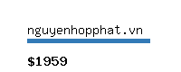 nguyenhopphat.vn Website value calculator