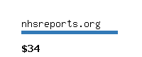 nhsreports.org Website value calculator