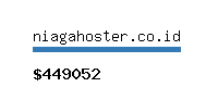 niagahoster.co.id Website value calculator