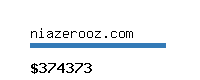 niazerooz.com Website value calculator