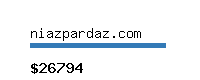 niazpardaz.com Website value calculator