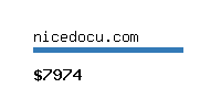 nicedocu.com Website value calculator
