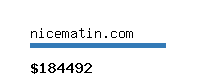 nicematin.com Website value calculator
