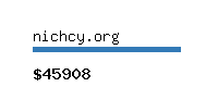 nichcy.org Website value calculator