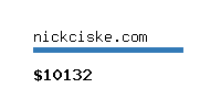 nickciske.com Website value calculator