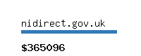 nidirect.gov.uk Website value calculator