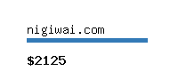 nigiwai.com Website value calculator