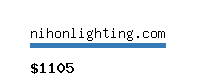 nihonlighting.com Website value calculator