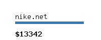 nike.net Website value calculator