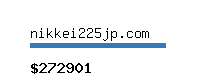 nikkei225jp.com Website value calculator