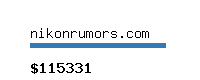 nikonrumors.com Website value calculator