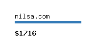 nilsa.com Website value calculator