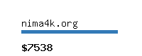 nima4k.org Website value calculator