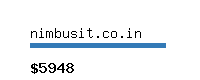 nimbusit.co.in Website value calculator
