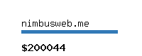 nimbusweb.me Website value calculator