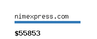 nimexpress.com Website value calculator