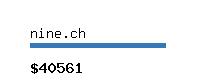 nine.ch Website value calculator