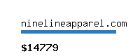 ninelineapparel.com Website value calculator