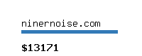 ninernoise.com Website value calculator