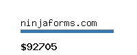 ninjaforms.com Website value calculator