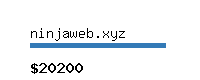 ninjaweb.xyz Website value calculator